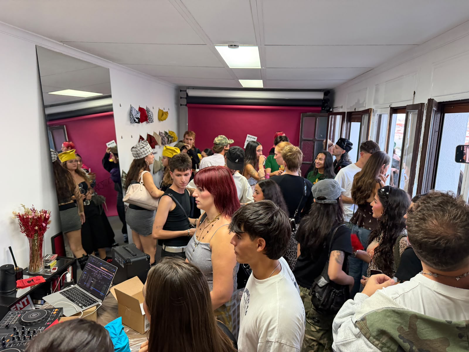 Evento con público en el estudio